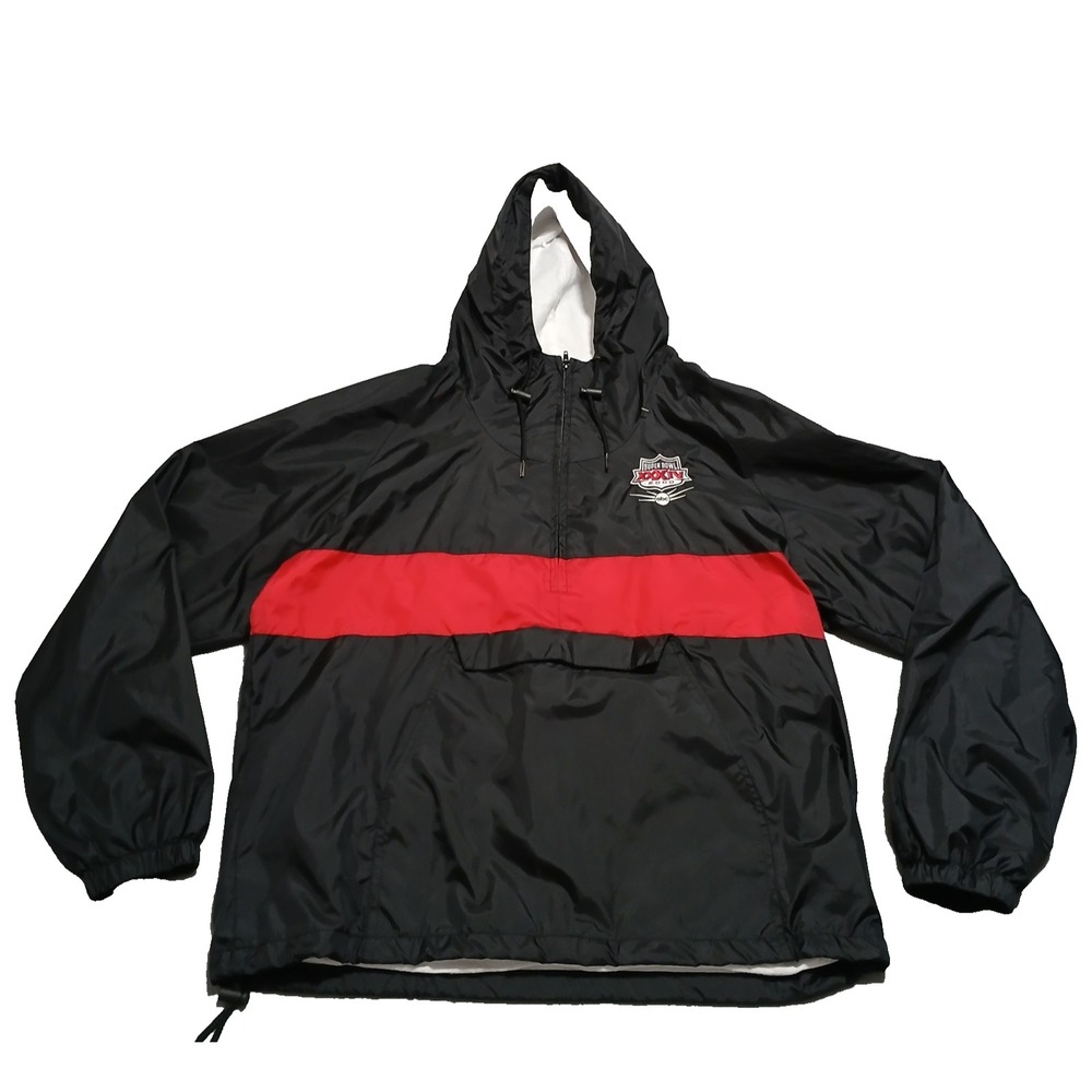 Vintage 2000 NFL ABC Super Bowl 34 Windbreaker jacket Logo Athletic Starters XL